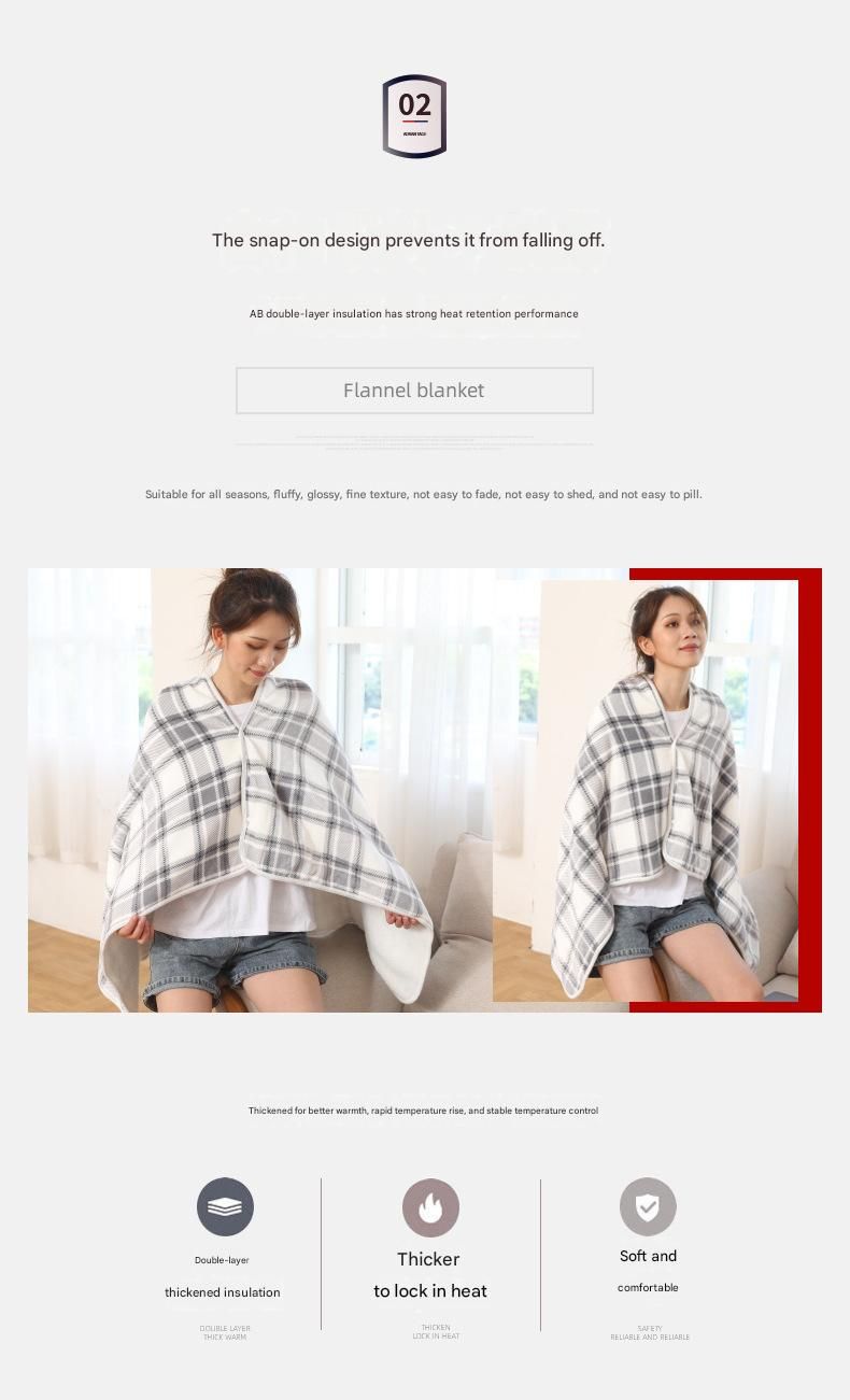 Blue and White 80*130cm Japanese-Style shawl blanket Ultra-Soft Blanket view 8
