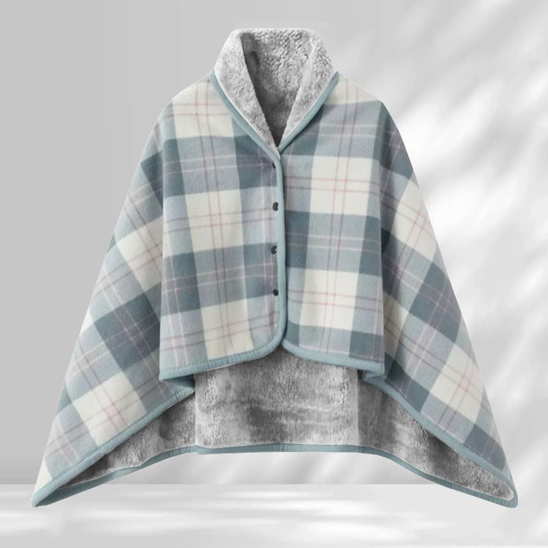 Blue and Pink 100*140cm Japanese-Style shawl blanket Ultra-Soft Blanket