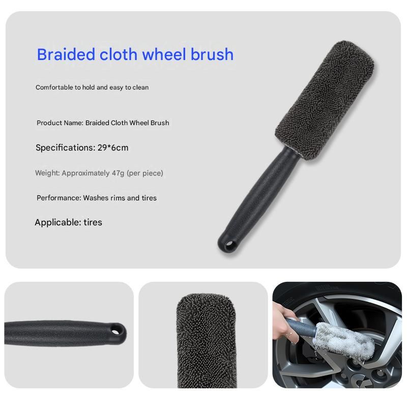 9-Piece Orange Car cleaning kit- Microfibre Wash Mitt view 10