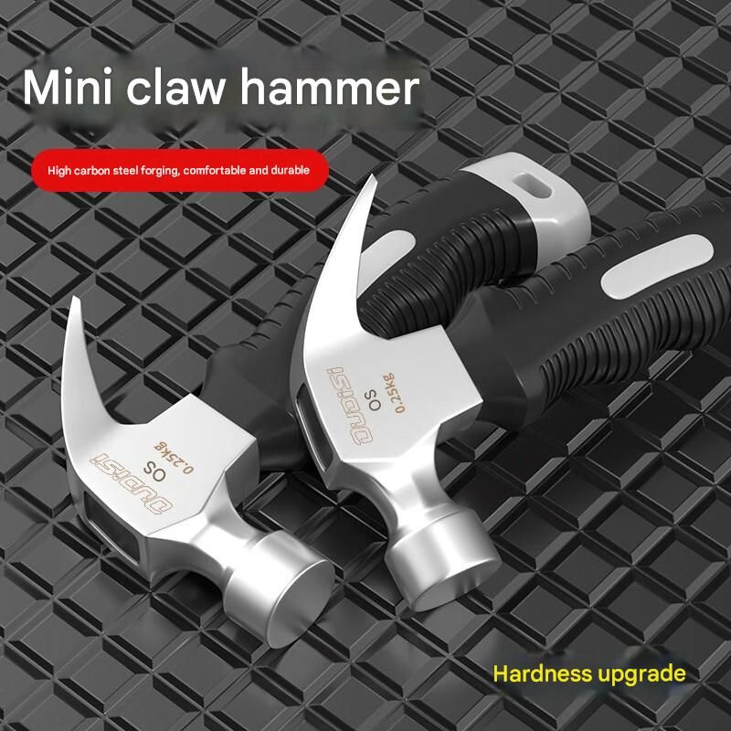 2-piece Mini Claw Hammer and One 6-inch flathead screwdriver — Chrome Vanadium view 4