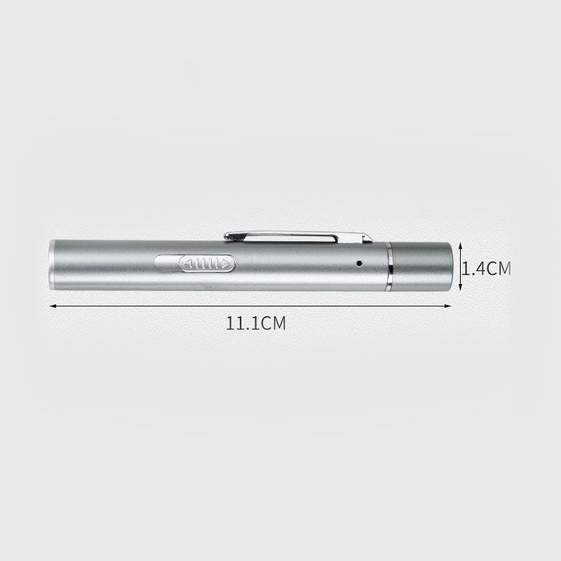 Grey Metal Laser Cat Toy Pen Set - 2 Piece USB Rechargeable 3-in-1 Laser view 7