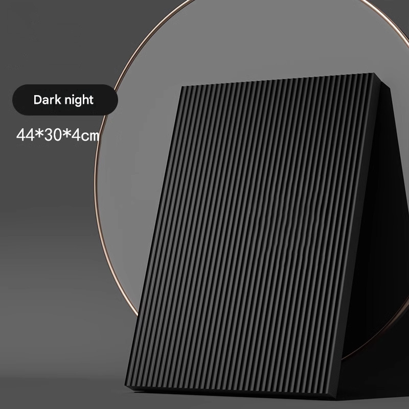 Black 4cm Thick Balance Pad - Non-Slip High Density Foam Exercise Mat for — image 1