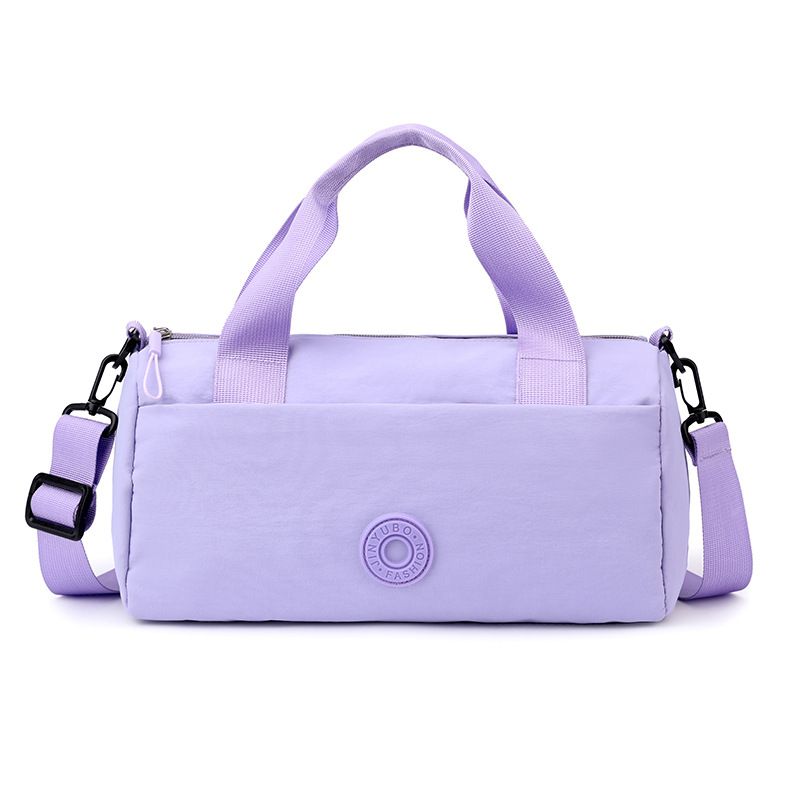 Purple Lightweight Large Capacity Sports Duffel Bag - Portable Crossbody — image 1