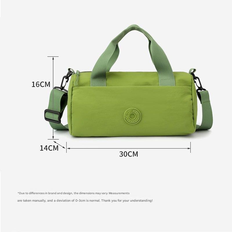 Purple Lightweight Large Capacity Sports Duffel Bag - Portable Crossbody view 7