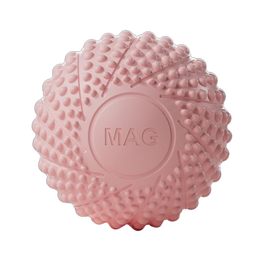 2-Pack Pink Spiky Fascia Massage Balls - Portable TPE Foot Arch Muscle Relaxer — image 1