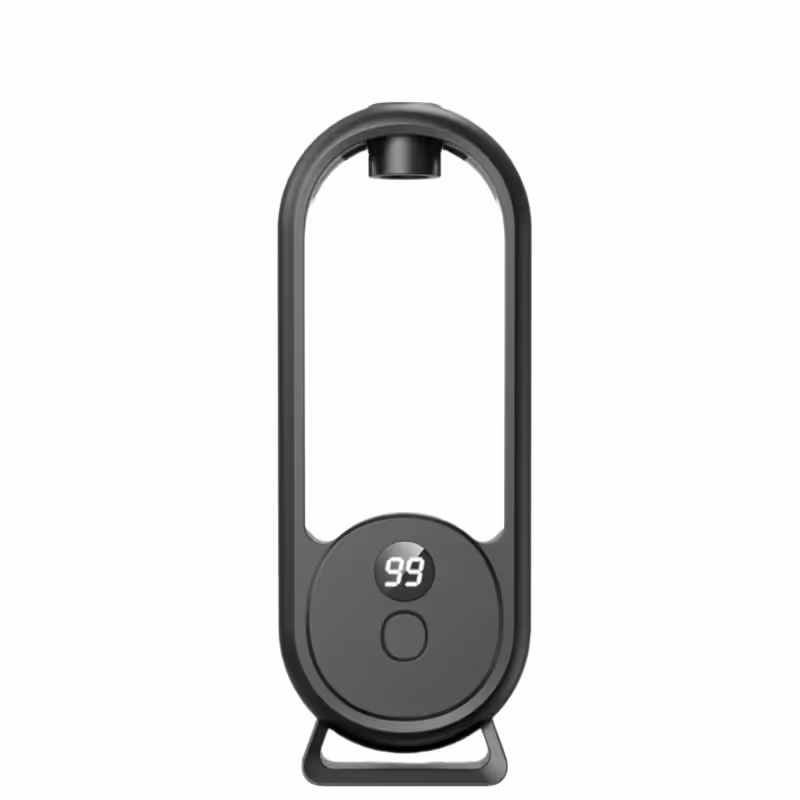 Black Smart Aromatherapy Diffuser - Ultrasonic Mist Air Freshener with LED