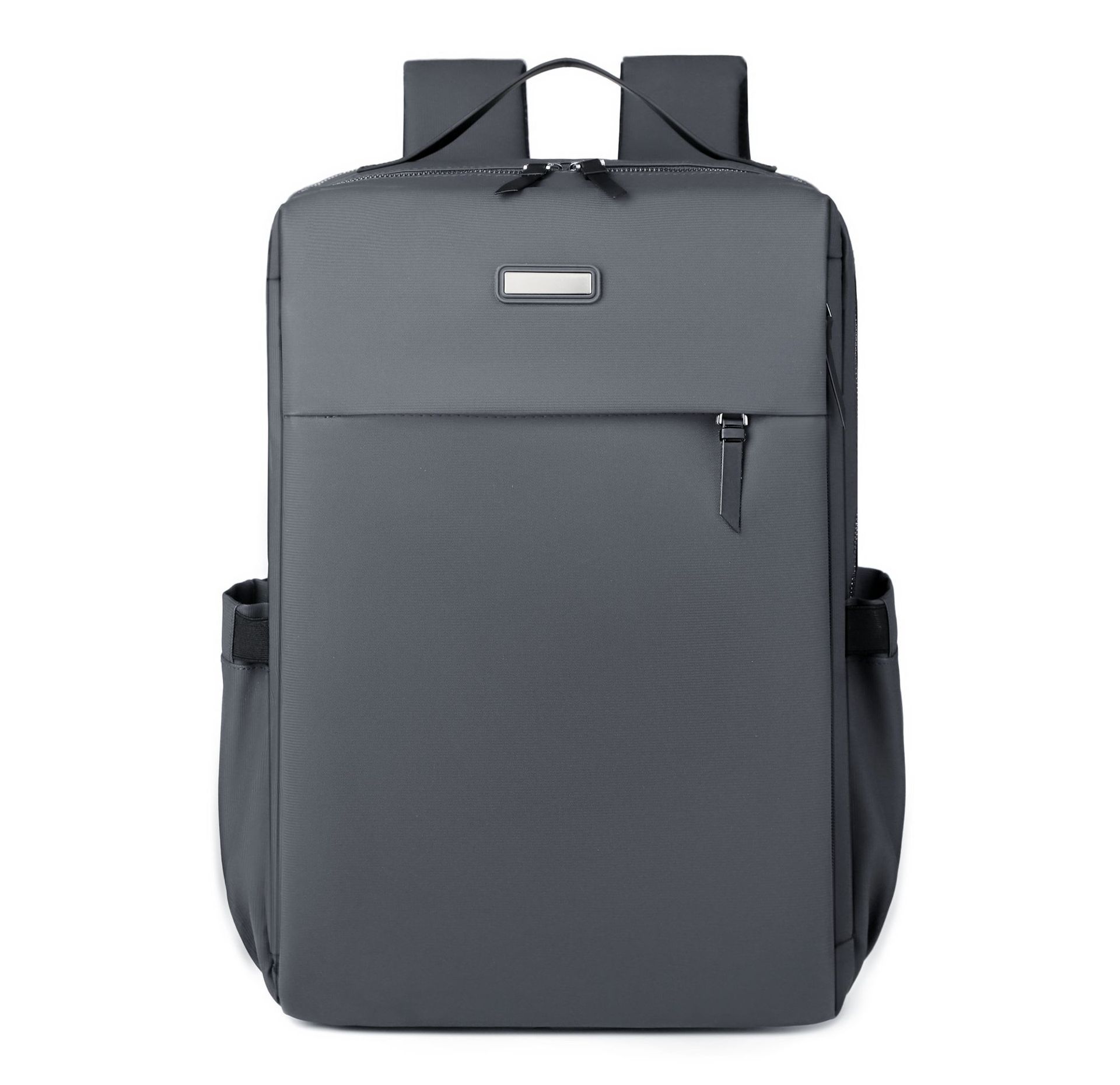 Dark grey Large Capacity Airbag Backpack Multi-Compartment Laptop Backpack