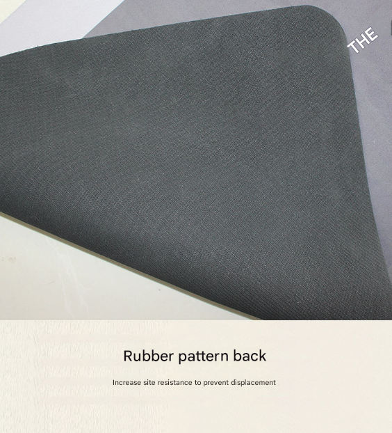 Beige Kitchen Countertop Drainage Mat Absorbent Quick Dry Tech Velvet Dish view 4