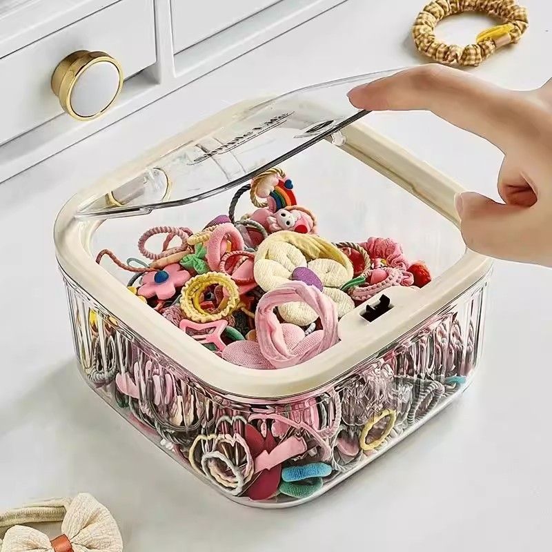 875-Piece Cute Hair Accessories Gift Set with Elastic Rubber Bands & Hair view 2