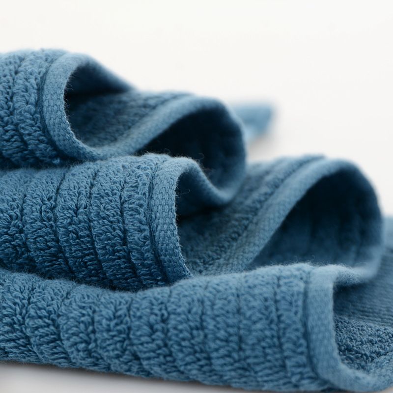 3PCS Babylon Grey Luxury Cotton Towel and Bath Towel Gift Set - Soft Absorbent view 5