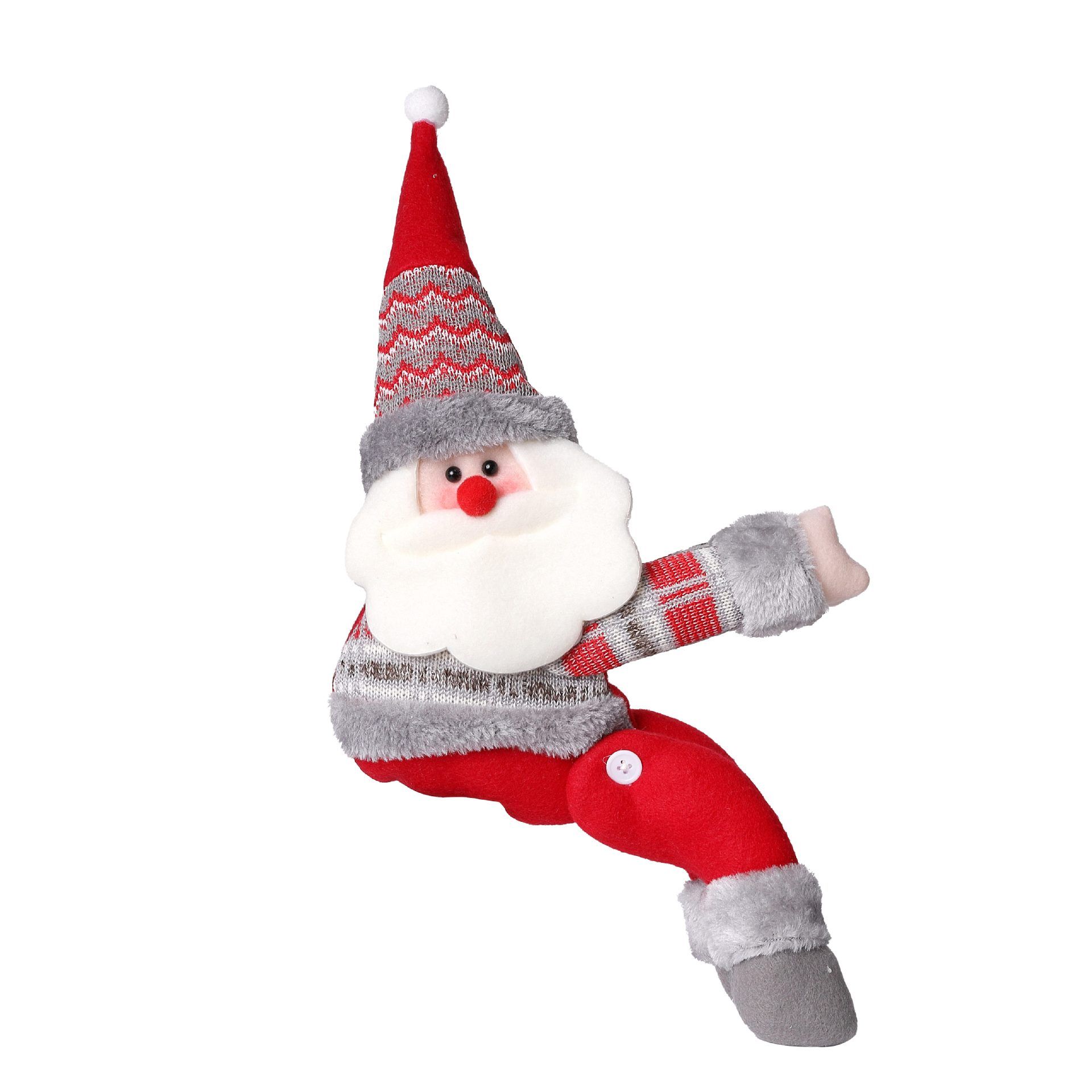 Santa Claus Christmas Curtain Tiebacks view 2