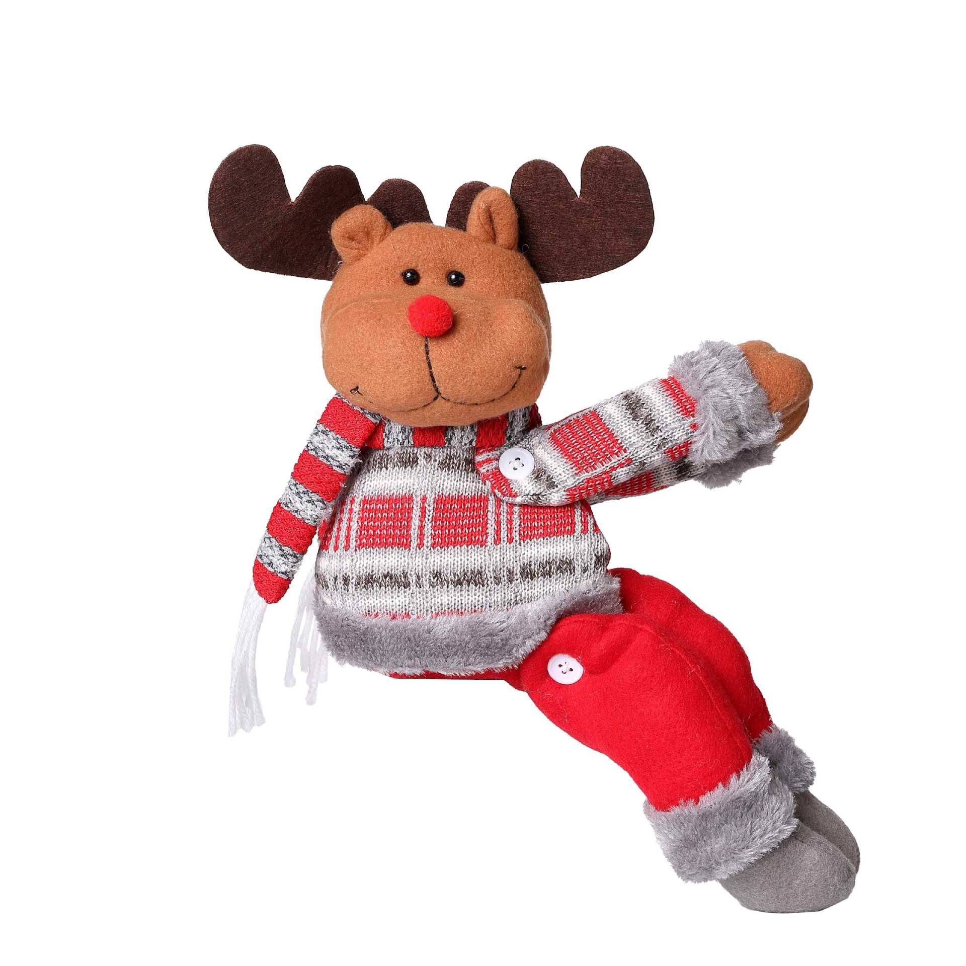 Reindeer Christmas Curtain Tiebacks view 2