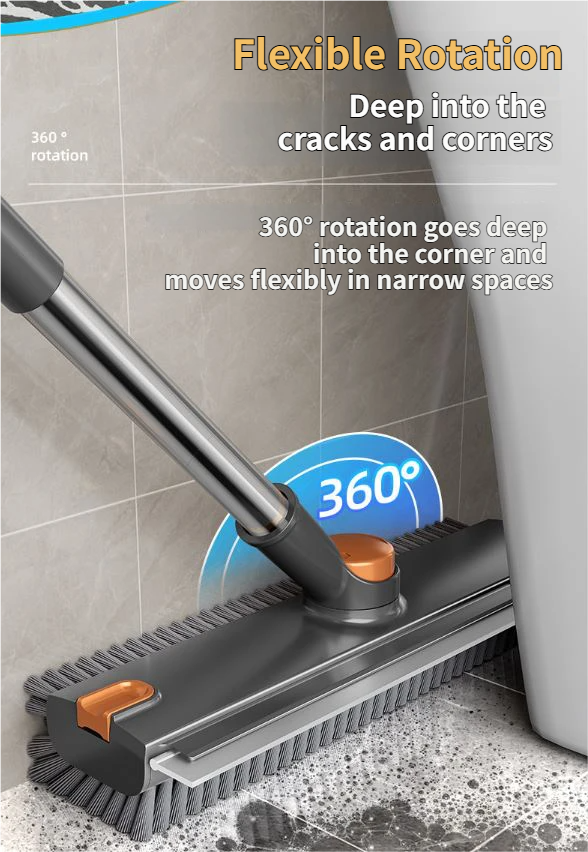 2-Piece Deep Cleaning Floor Brush and Mini Detail Gap Brush Set for Large view 4