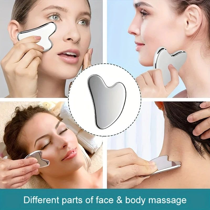 Multifunctional Skincare & Massage Kit with 80ml Black Silicone Facial Ice Roller view 5
