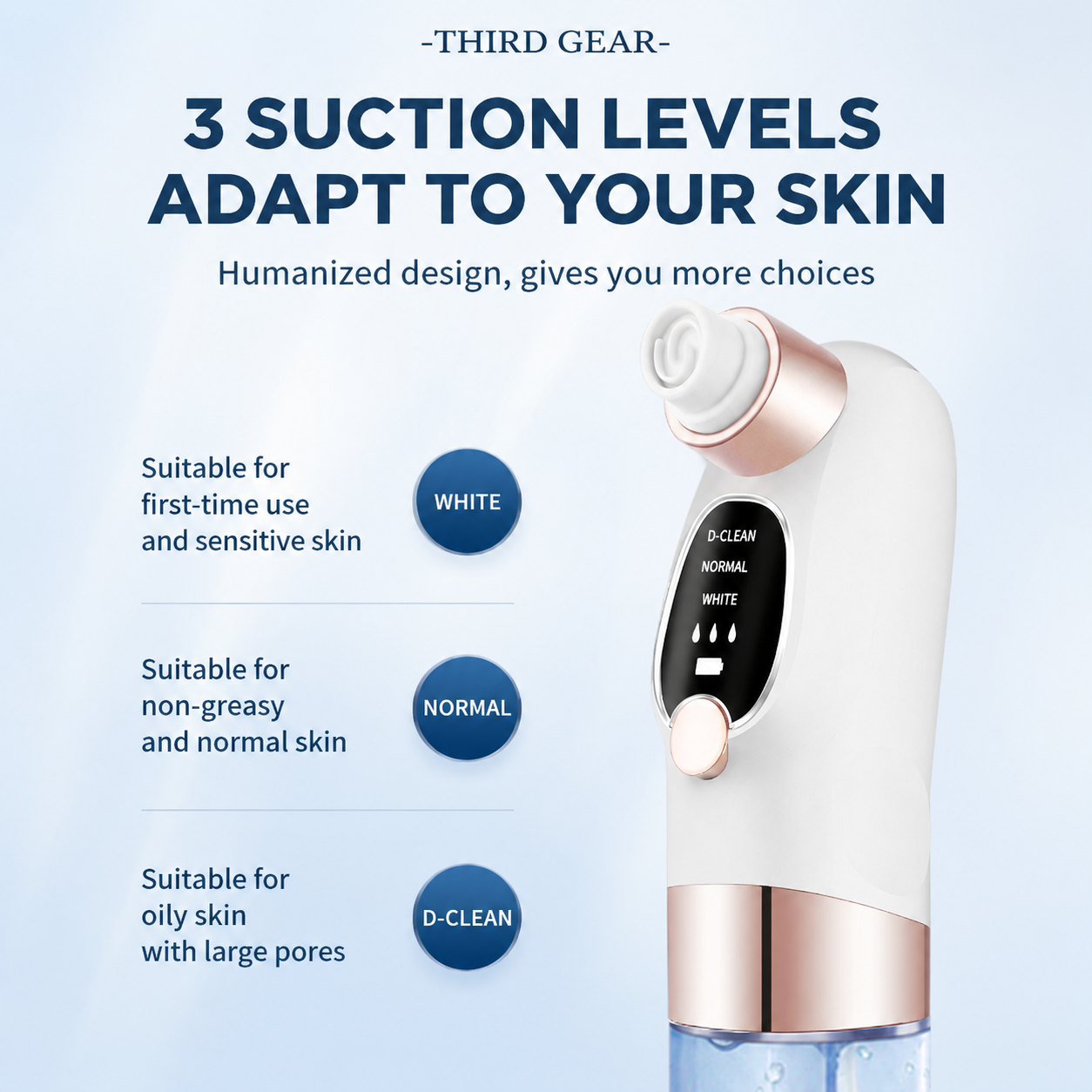 Microbubble Oxygen Hydration Facial Pore Cleanser and Purple Reusable Ice view 5