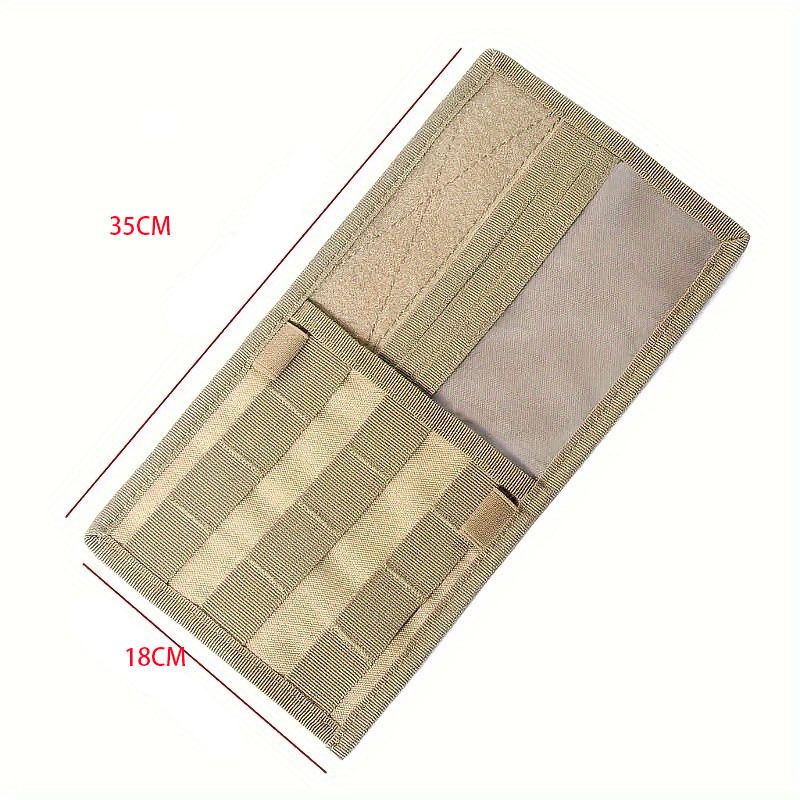 Khaki Tactical Molle Car Sun Visor Organizer – Durable Nylon Vehicle Storage view 8