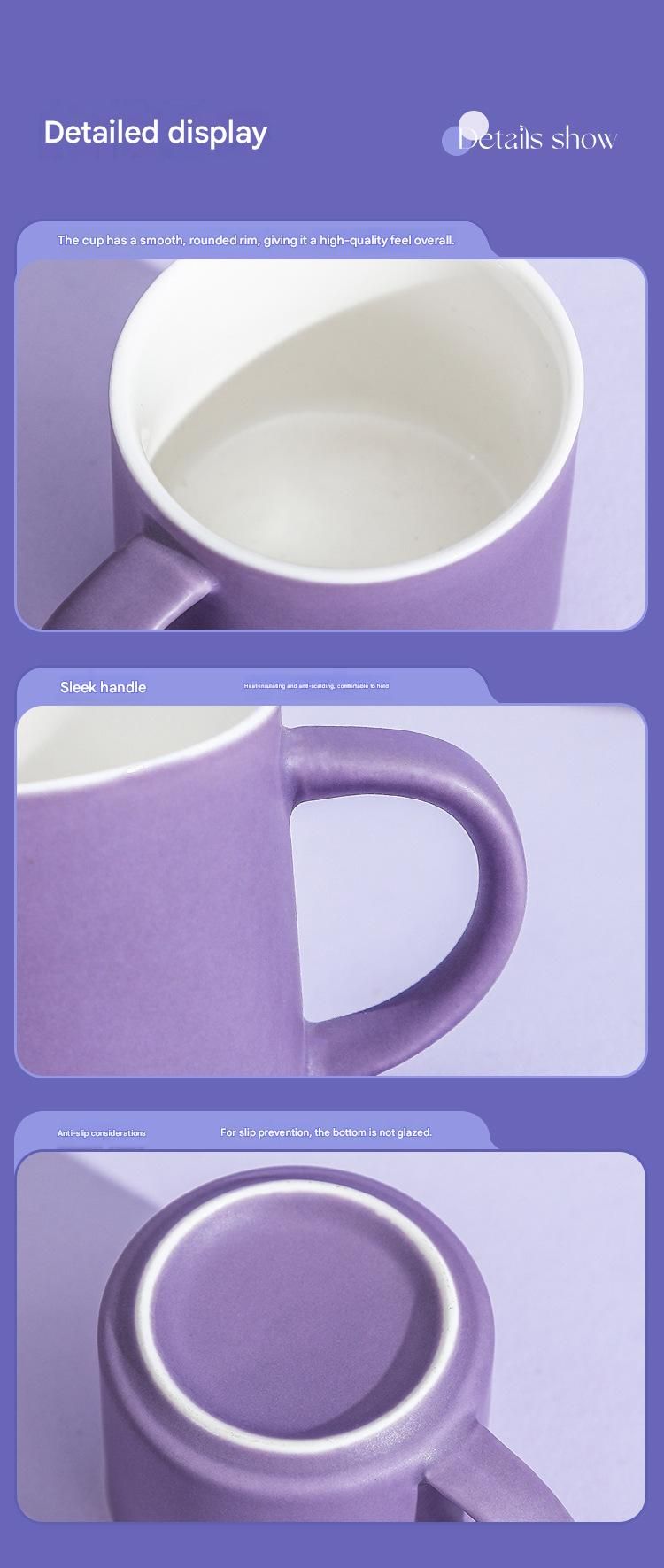5-piece "Colorful One-Shot Mug" Ceramic Mug Set – Nordic color scheme view 12