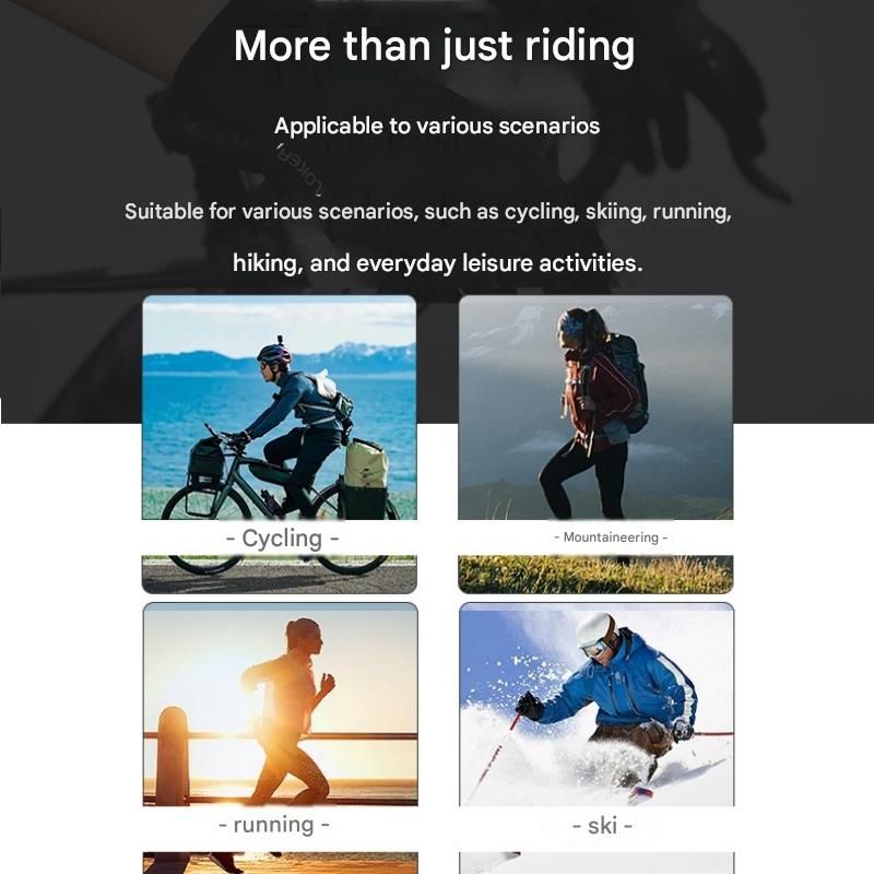 2 Pairs Black M size Winter Cycling Gloves Set - Windproof Thermal Touchscreen view 6