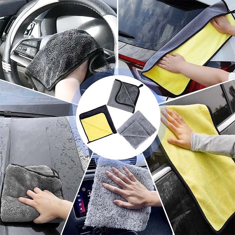 10 Piece Car Cleaning Kit Set - Microfibre Car Wash Accessories Dust Duster view 5