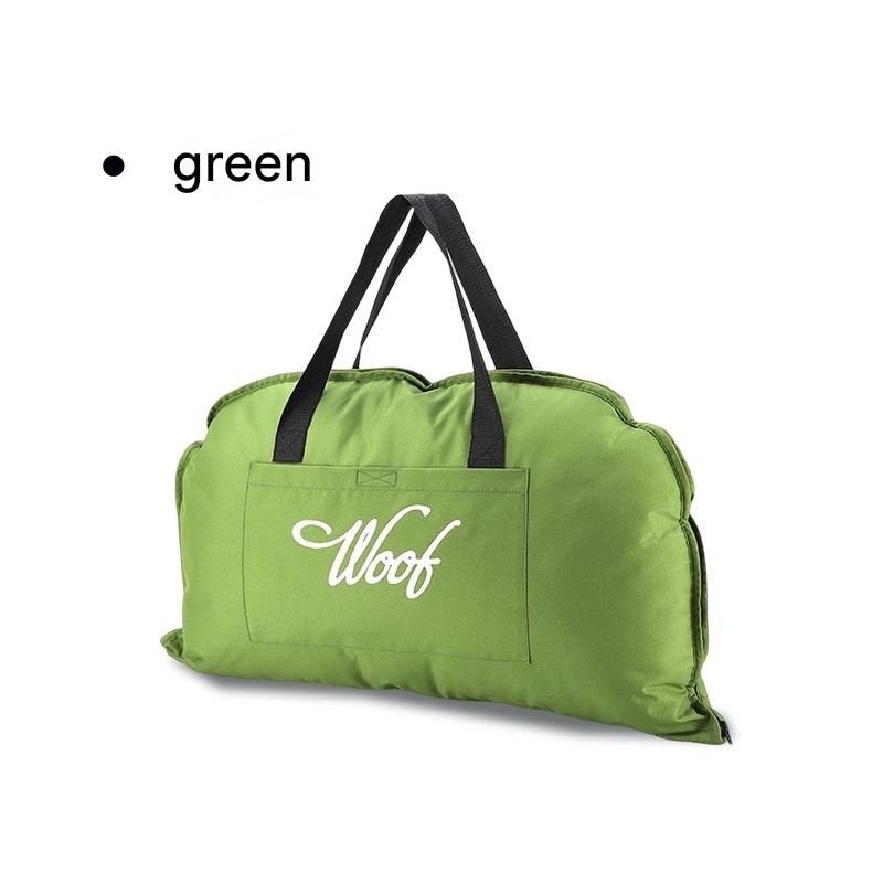 Green S size Portable Foldable Pet Bed Mat – Waterproof Travel Dog Bed and Cat