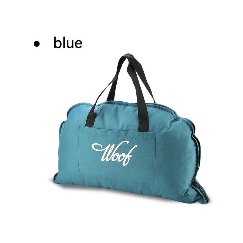 Blue S size Portable Foldable Pet Bed Mat – Waterproof Travel Dog Bed and Cat