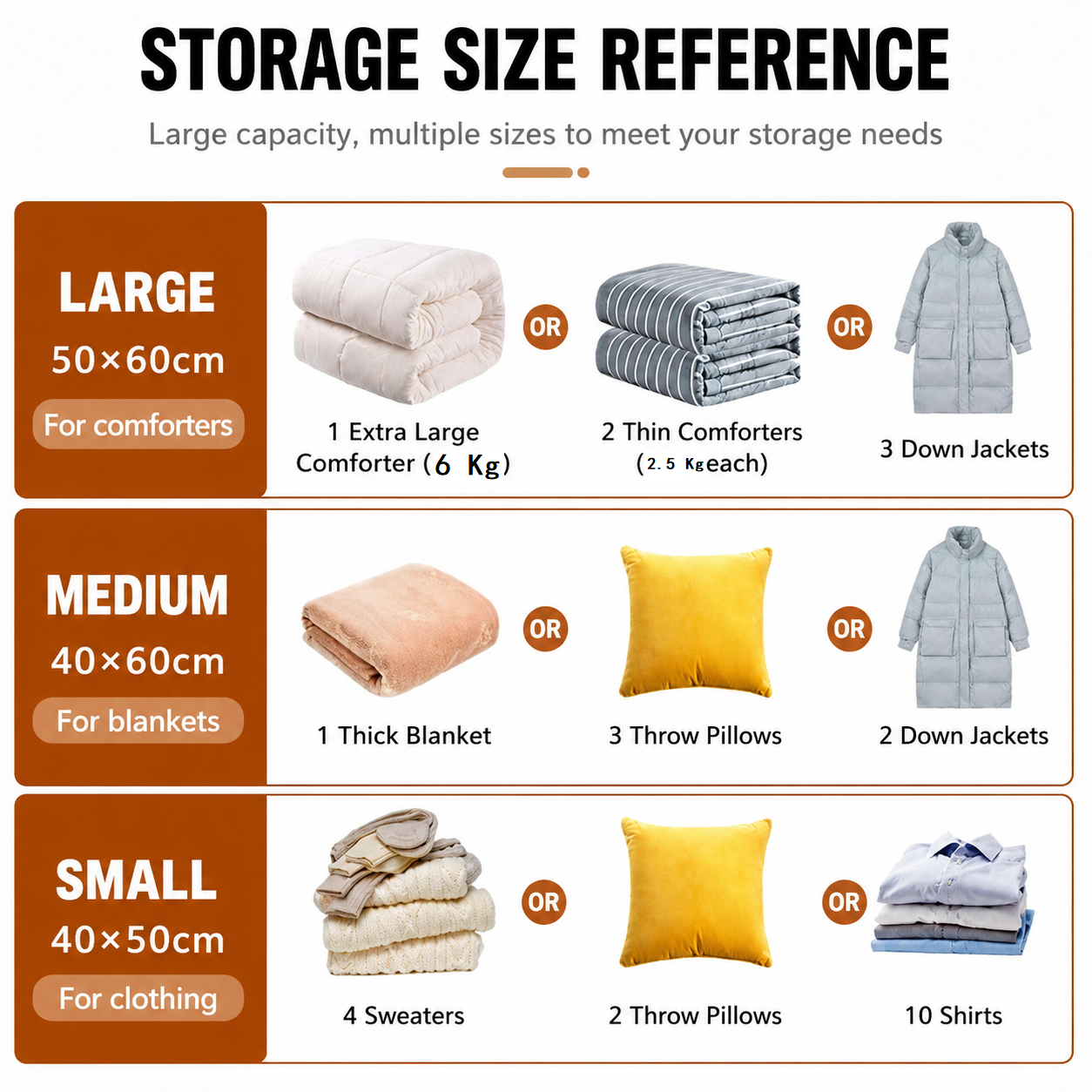 9-piece Travel Vacuum Storage Bags Set for Clothes and Bedding view 5