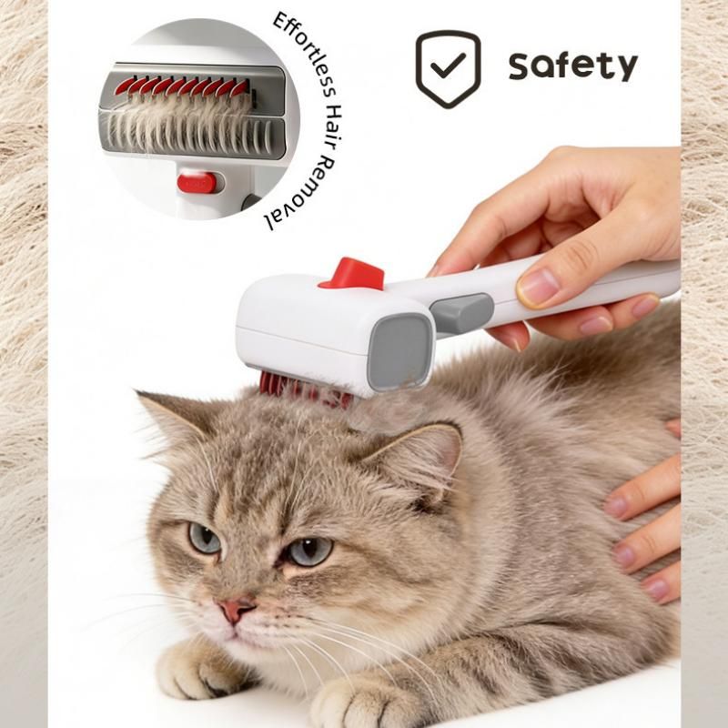Pet Care Bundle Set – Black Adjustable Elevated Double Dog Bowl & White and view 11