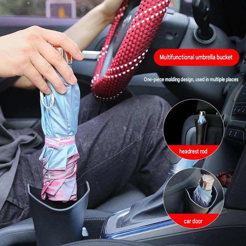 Car Umbrella Storage Bucket—a hanging storage container that is convenient to use view 4