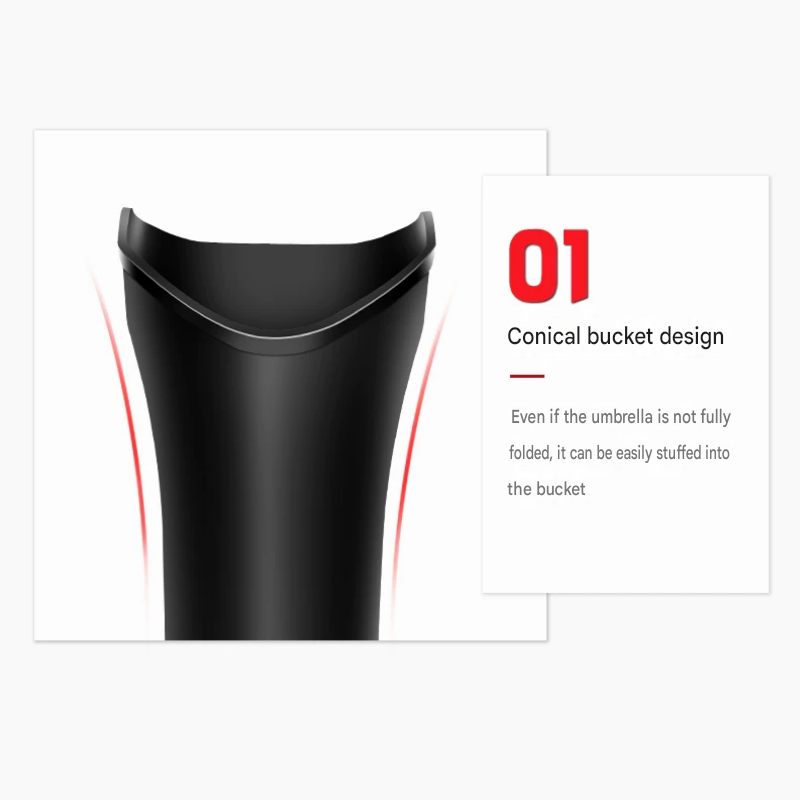 2pcs Car Umbrella Storage Bucket—a hanging storage container that is view 7