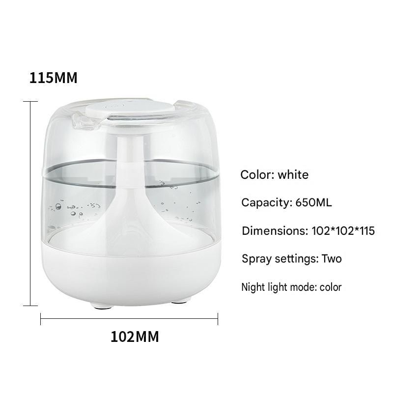 2 pcs Relaxing Winter Set - Pink Nursing Cape and White Mini Humidifier view 13