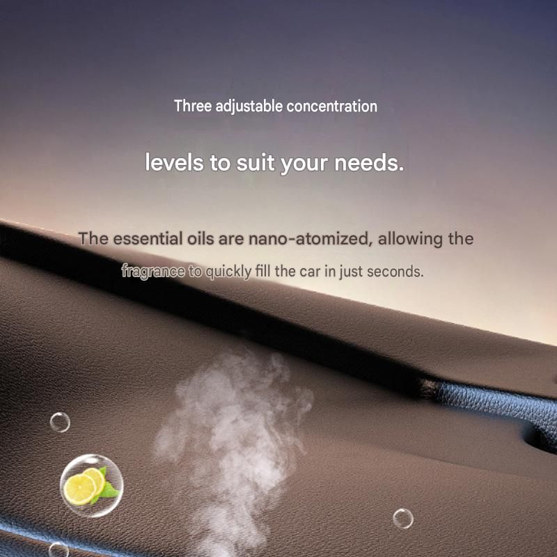 2 pcs Car interior essentials set-Blue Car Air Vent Aroma Diffuser &Black view 12