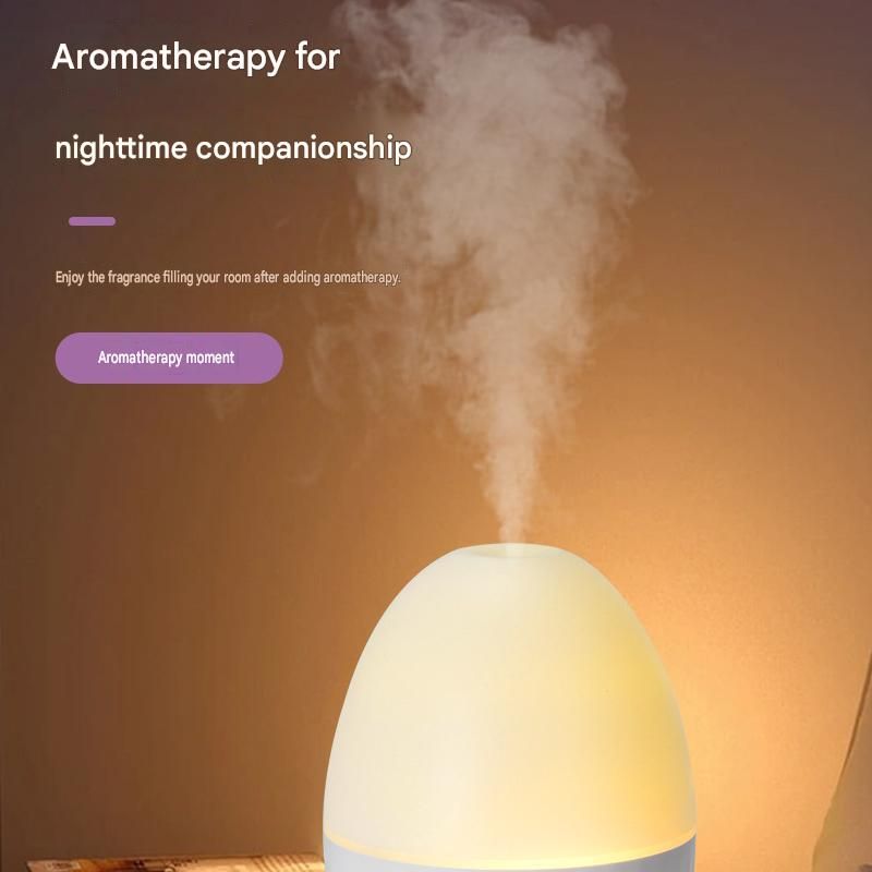 White Floral Shadow Aroma Diffuser 150ml Ultrasonic Aroma Diffuser Humidifier view 5