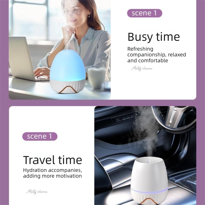 3-piece Office Comfort Gift Bundle Set – White Aromatherapy Diffuser view 5