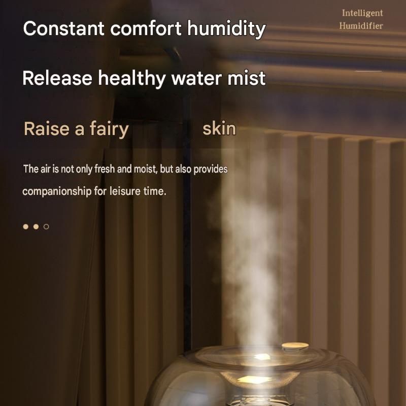 2-piece Bedroom Atmosphere Bundle – Black Ultrasonic Aroma diffuser Humidifier view 2