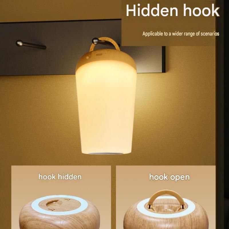2-piece Bedroom Atmosphere Bundle – White RGB Rechargeable LED Night Light + view 4