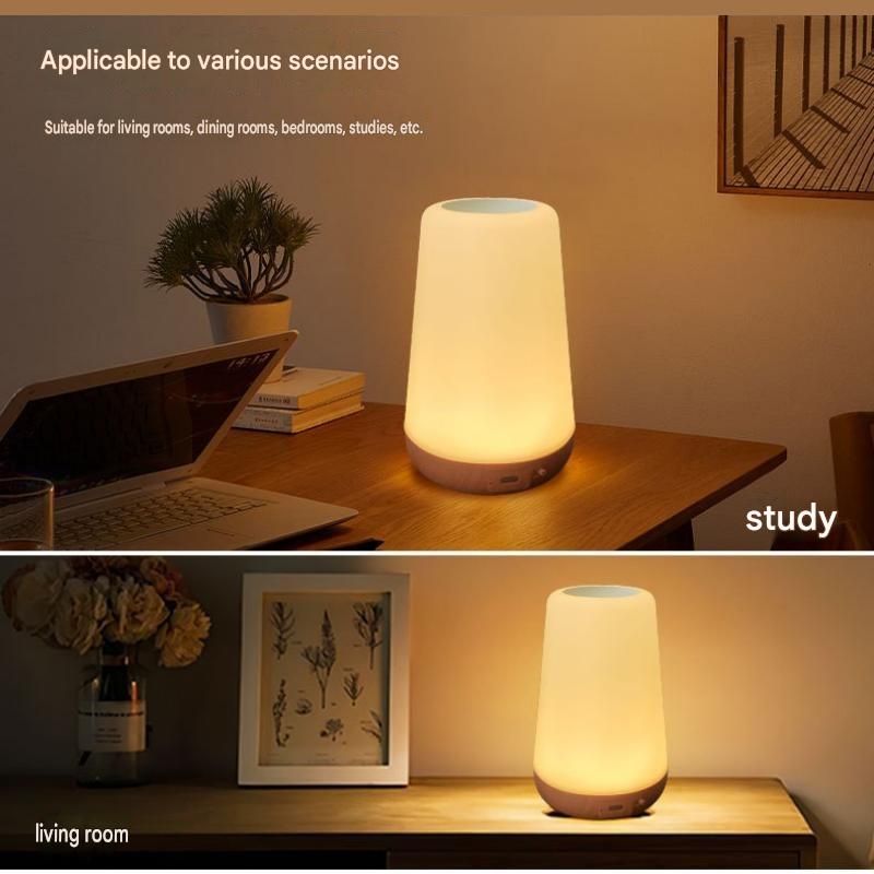 2-piece Bedroom Atmosphere Bundle – White RGB Rechargeable LED Night Light + view 5