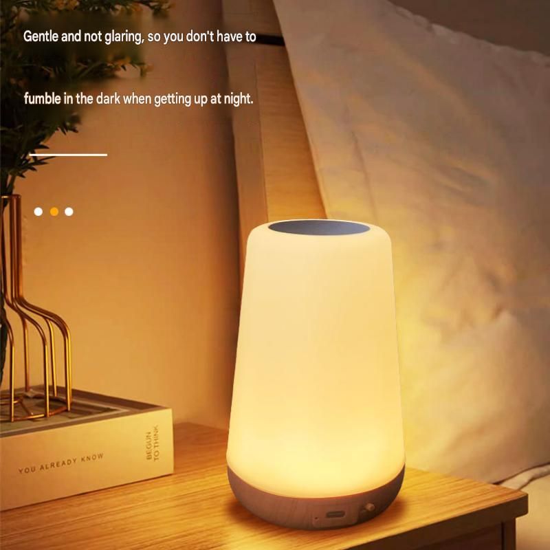 2-piece Bedroom Atmosphere Bundle – White RGB Rechargeable LED Night Light + view 3