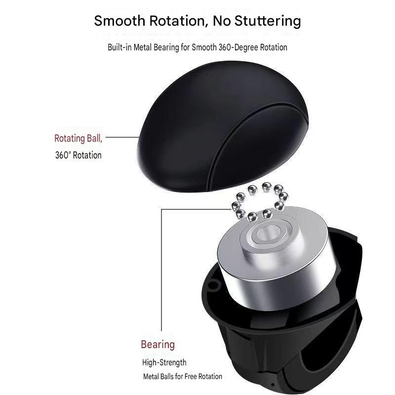Car Steering Wheel Spinner Ball — Crafted from silicone view 7