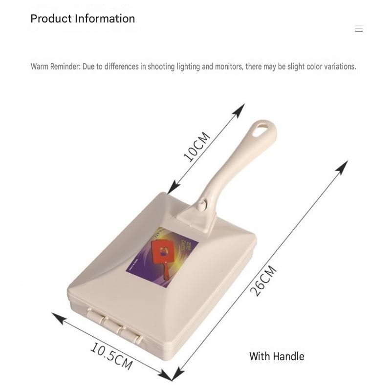 Purple Double Roller Cleaning Brush - PP Material view 10