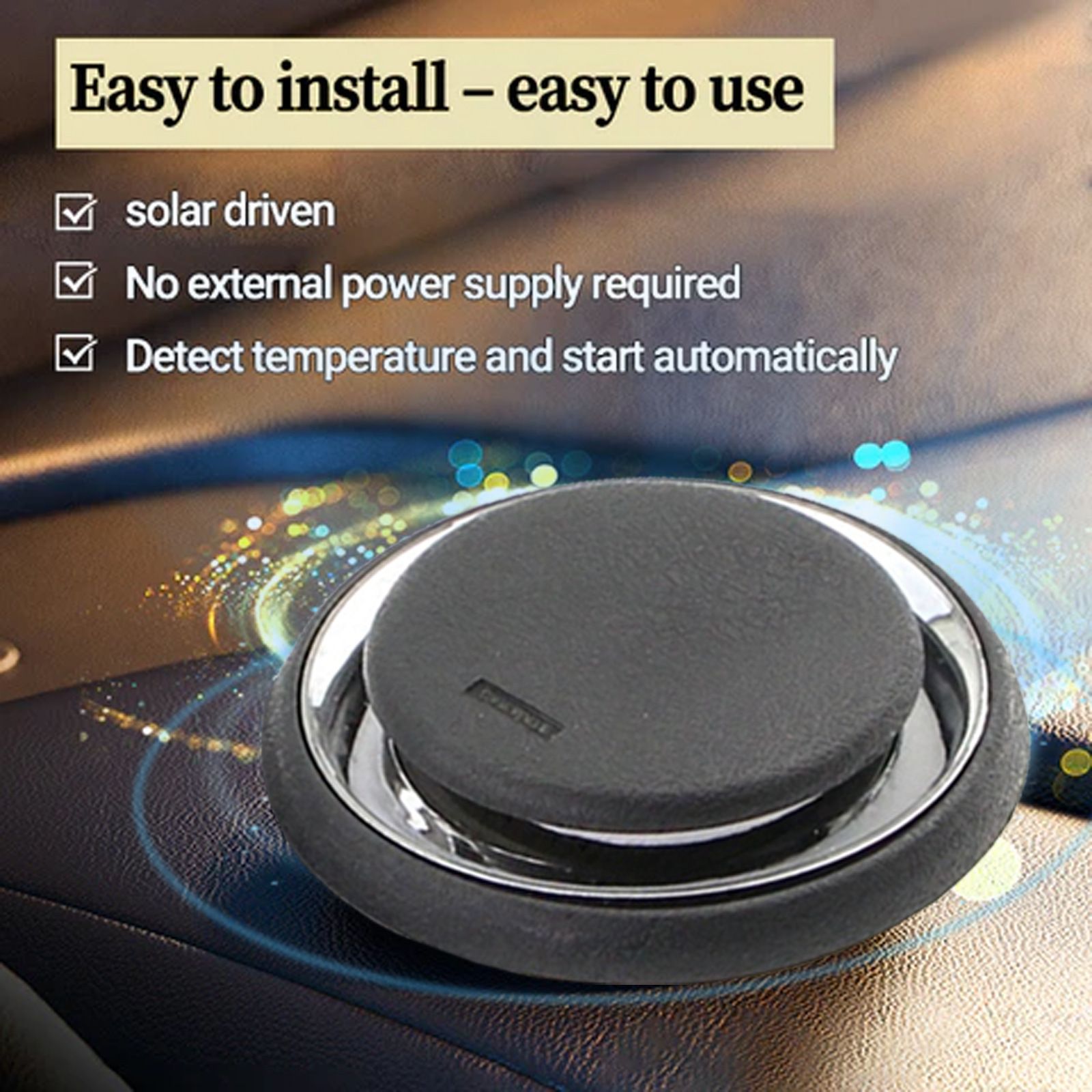 Electromagnetic Car Ice Remover - Solar Powered Molecular Interference De-icer view 4
