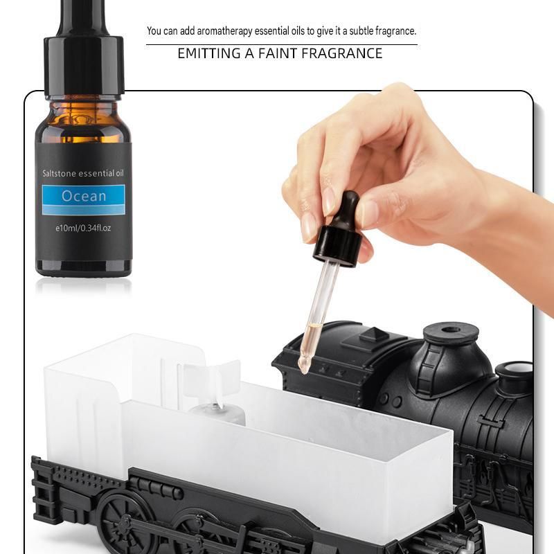 Winter Home Cleaning Comfort Kit - White Retro Train Aromatherapy Humidifier view 11