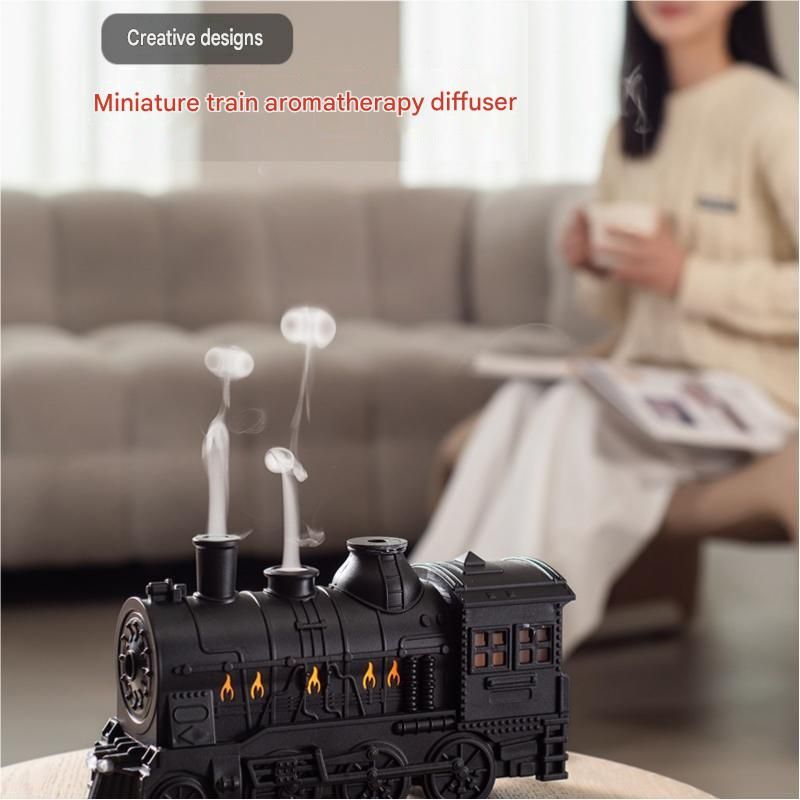 Winter Home Cleaning Comfort Kit - Brass-colored Retro Train Aromatherapy view 7