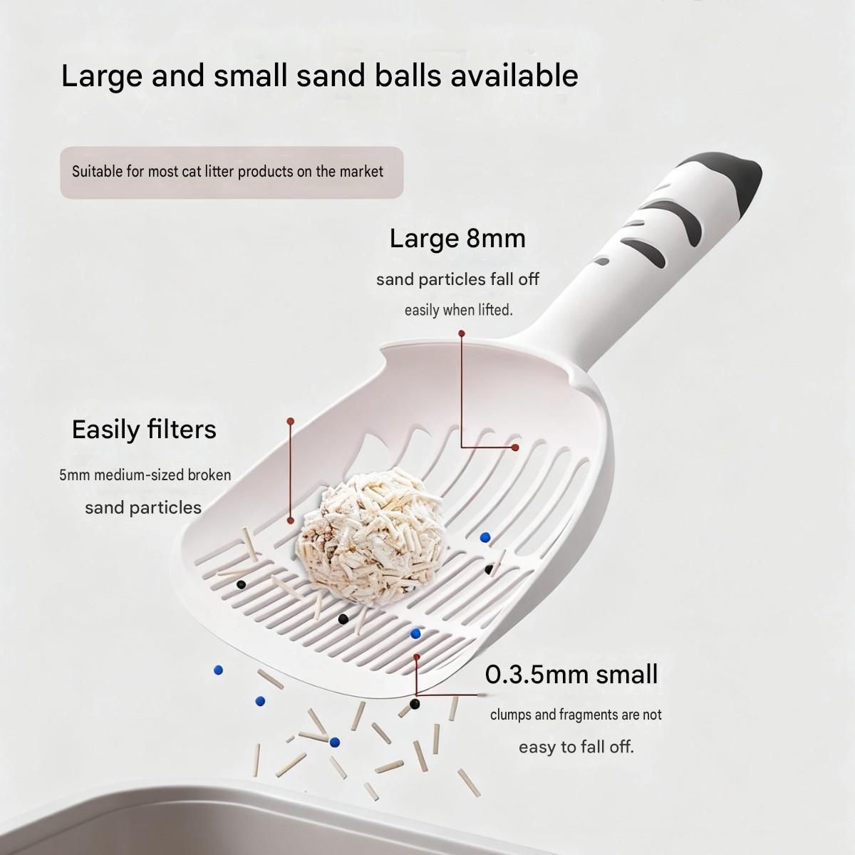 Travel Friendly Pet Toilet Kit - Black Portable Cat Litter Box and Blue Scoop view 12