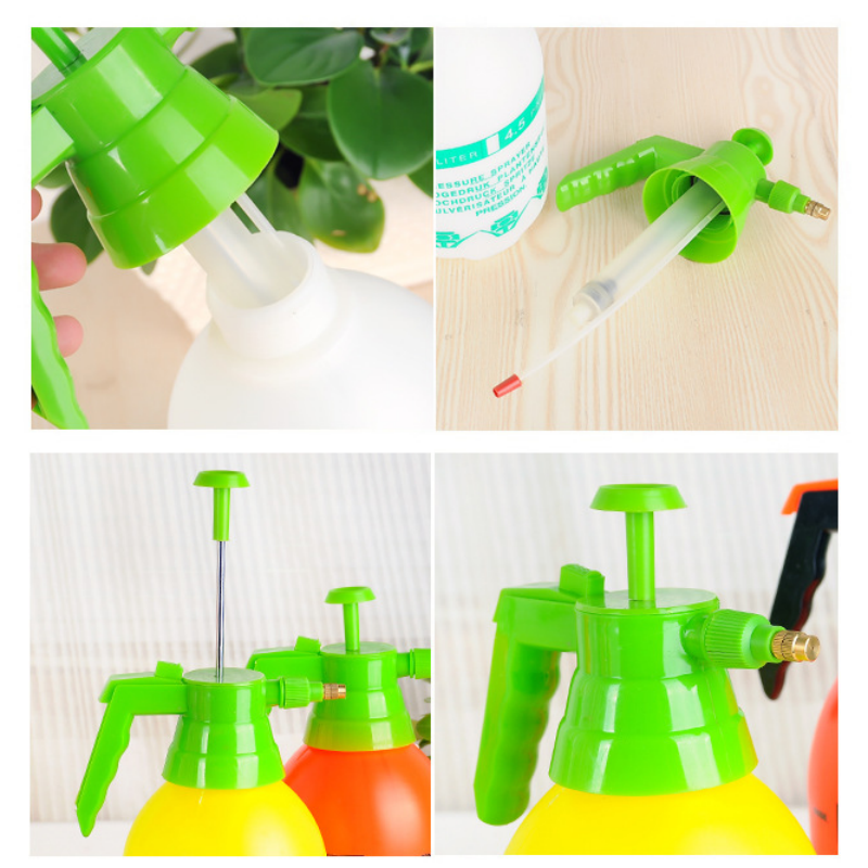 2L Blue Pressure Sprayer - PP Plastic Garden Watering Can with Adjustable view 7