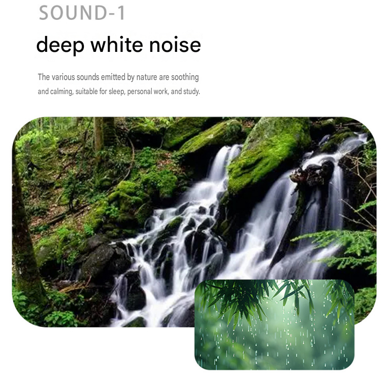 Lightweight and portable White Noise Sleep Machine with Night Light - 26 view 9