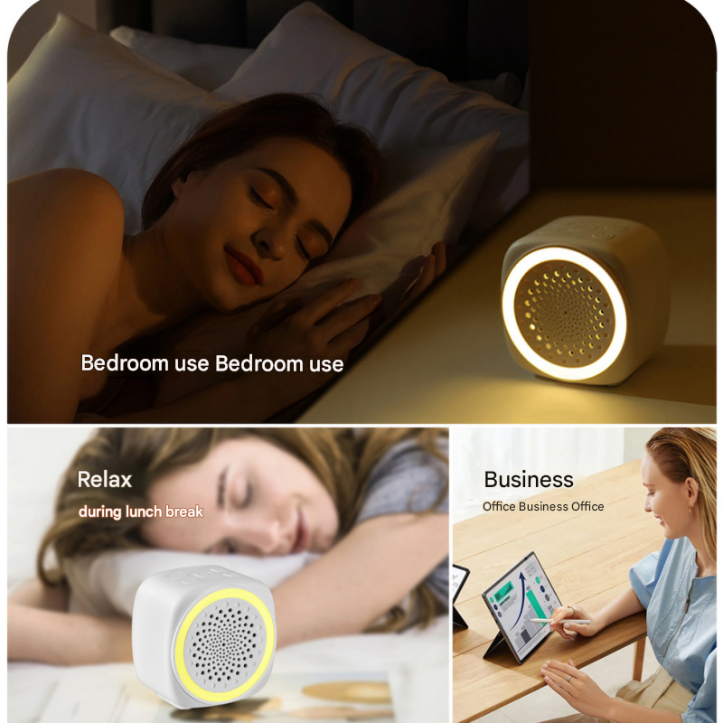 Soft Sleep Aid combination - White Noise Machine with 7-Colour Night Light and view 5