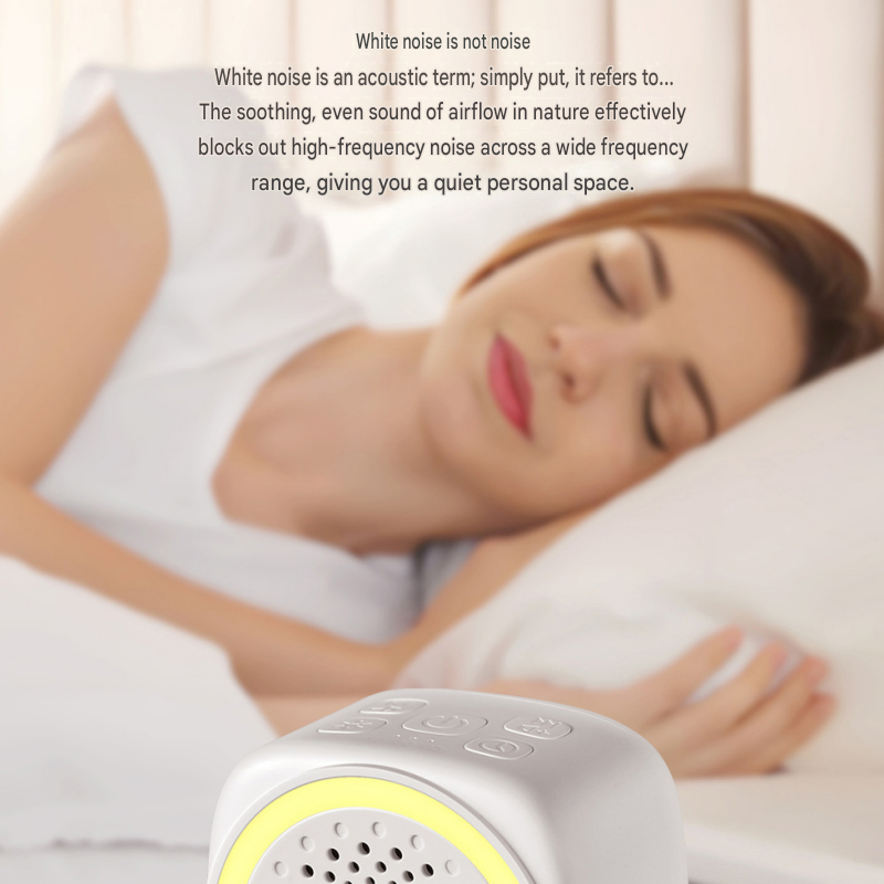 Soft Sleep Aid combination - White Noise Machine with 7-Colour Night Light and view 6