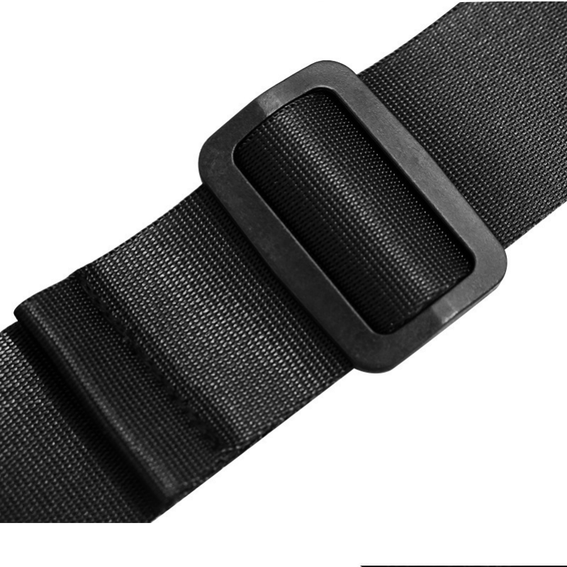 Black Waterproof Sports Waist Bag with Water Bottle Holder - Lightweight view 11