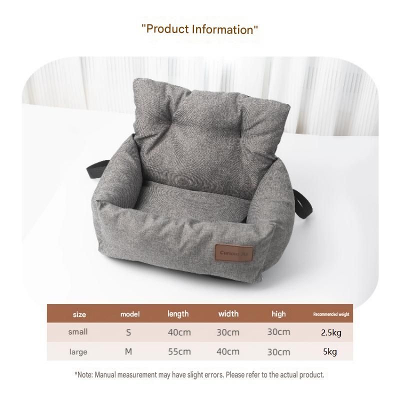 Green S Size 40x30cm Car pet bed -Oxford Linen Removable Washable Non-Slip view 11