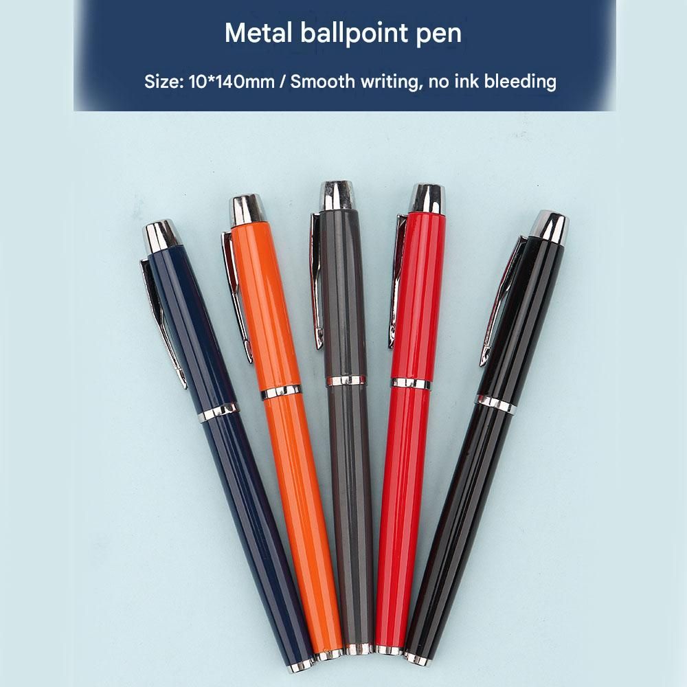 Red Executive A5 Notebook Gift Set with Metal Pen view 3